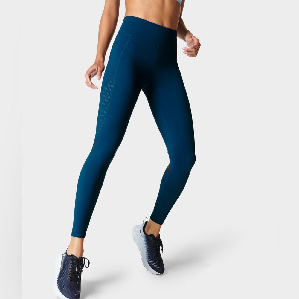Sweaty Betty Zero Gravity deep blue running leggings - NWT